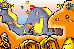 Maya the Bee the Great Adventure screenshot 3 for GameBoy Advance